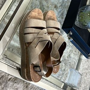 Trading strappy wedges. Size 9. Worn less than 5 times.